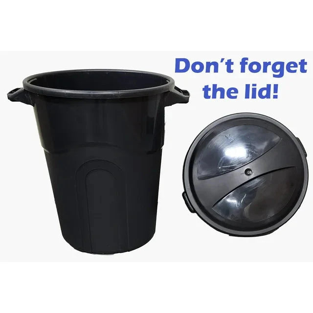 Hyper Tough 20 Gallon Heavy Duty Plastic Garbage Can, Included Lid, Black - Amado Deals - wholesale and distributors with free shipping in United States Hyper Tough 20 Gallon Heavy Duty Plastic Garbage Can, Included Lid, Black - Amado Deals - wholesale and distributors with free shipping in United States